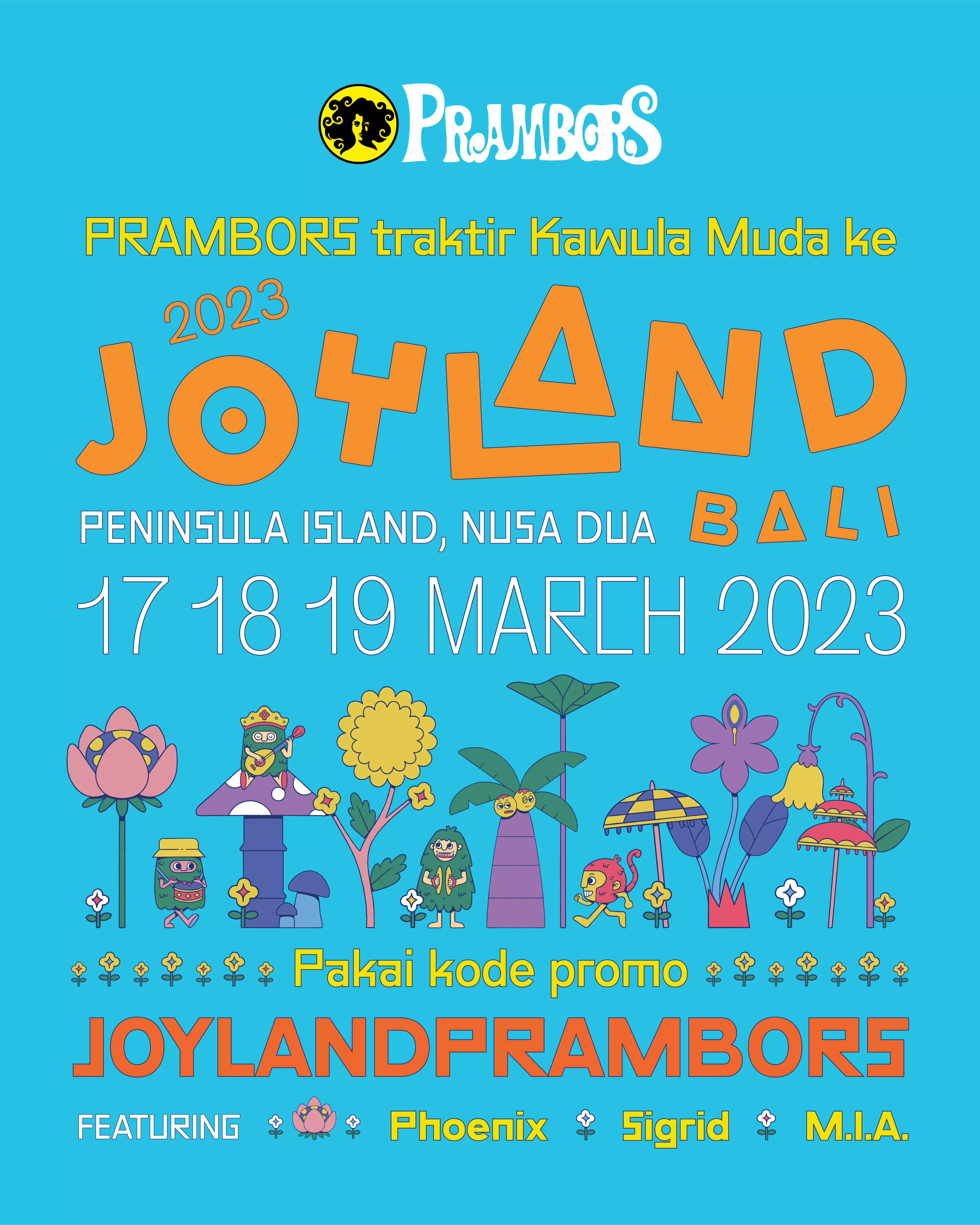 FLASH SALE TIKET JOYLAND X PRAMBORS, Dapatkan Tiket Joyland Bali Harga ...